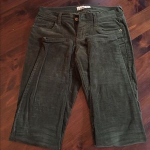 Skinny green corduroy pant from Old Navy